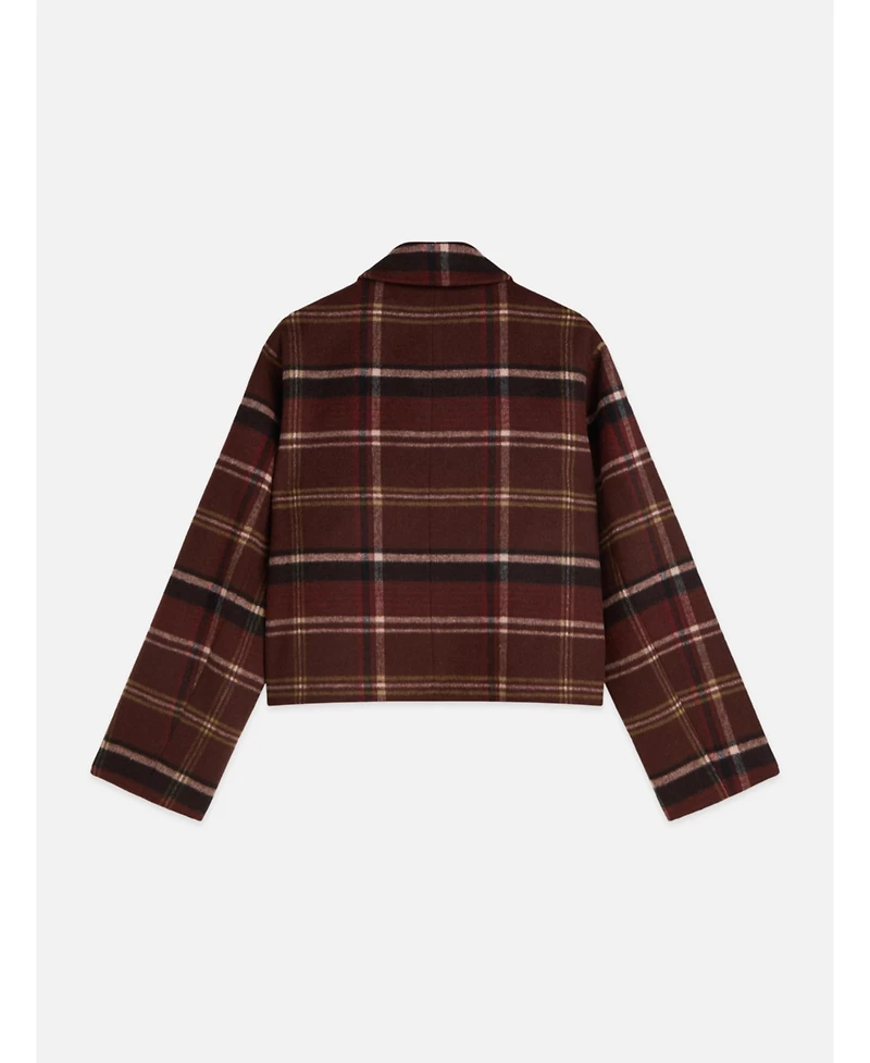 Scotch & Soda Women's Checked Short Jacket