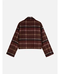 Scotch & Soda Women's Checked Short Jacket