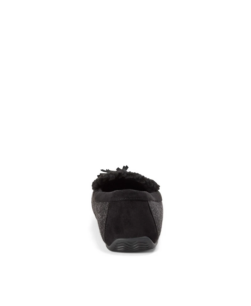 Dearfoams Men's Perkins Moccasin Slippers