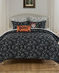 Greenland Home Fashions Spinderella Jacquard-Woven -Piece Coverlet Set