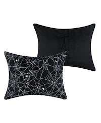 Greenland Home Fashions Spinderella Jacquard-Woven Lightweight Pillow Sham, Standard