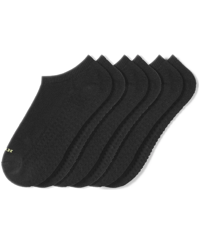 Hue Women's Air Cushion No Show 3 Pack Socks U12798