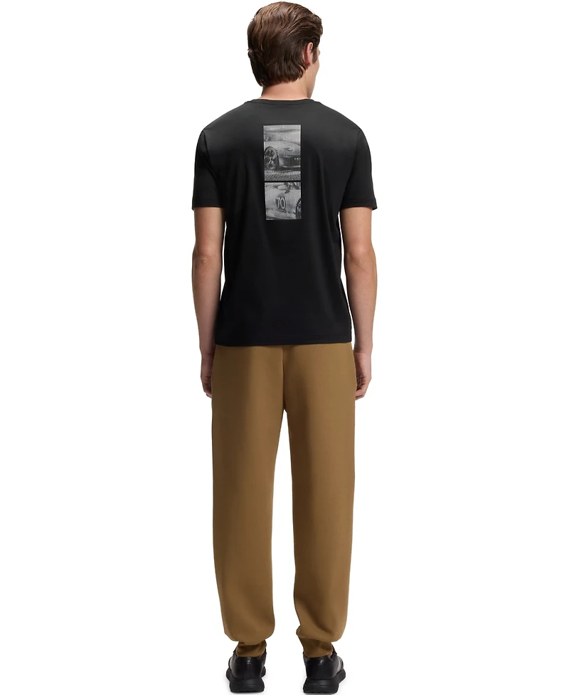 Boss by Hugo x Porsche Men's Mercerized-Cotton Regular-Fit T-Shirt