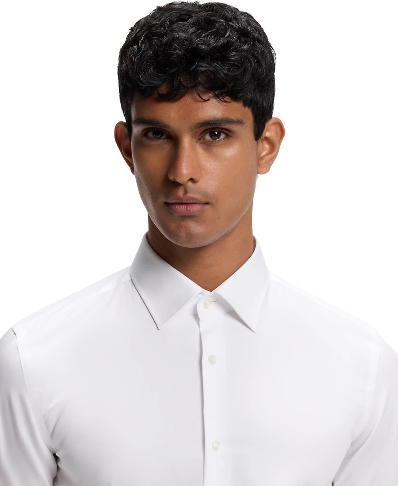 Boss by Hugo Men's Cotton Poplin Slim-Fit Dress Shirt