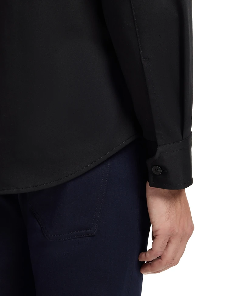 Boss by Hugo x Aston Martin Men's Cotton-Blend Relaxed-Fit Overshirt
