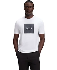 Boss by Hugo Men's Cotton-Jersey Regular-Fit T-Shirt