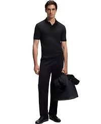 Boss by Hugo x Aston Martin Men's Mercerized Cotton Regular-Fit Polo Shirt