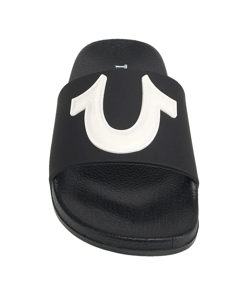 True Religion Little Boys 112 Horseshoe Logo Slide