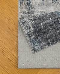 Mink Home Homewell Machine Washable MET8001 7'10"x9'10" Area Rug