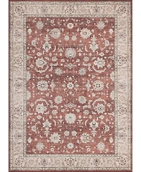 Mink Home Homewell Machine Washable HAM4008 2'x2'11" Runner Area Rug
