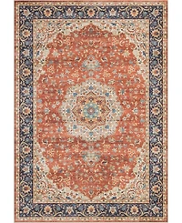 Mink Home Homewell Machine Washable HAM4004 9'x12' Area Rug