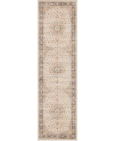 Mink Home Homewell Machine Washable HAM4002 2'x6'11" Runner Area Rug