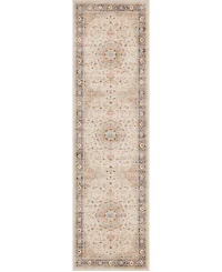 Mink Home Homewell Machine Washable HAM4002 2'x6'11" Runner Area Rug