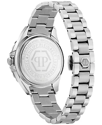 Philipp Plein Heaven Women's Silver Stainless Steel Bracelet Watch 34mm