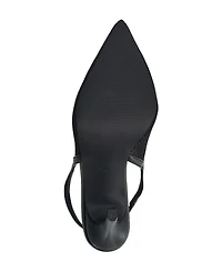 True Religion Women's Ella Mesh Horseshoe Logo Heel