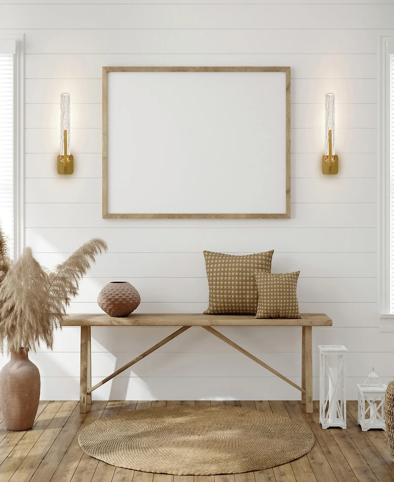 Cwi Lighting Curva 19" Metal Sconce