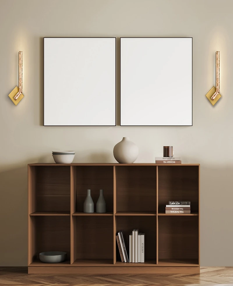 Cwi Lighting Contour 19" Metal Sconce