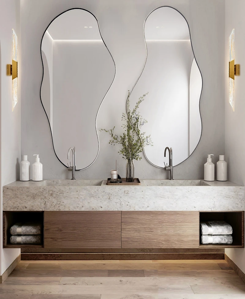 Cwi Lighting Petra 36" Metal Vanity Light