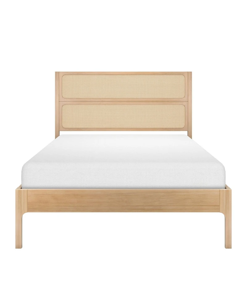 Max & Lily Elio/Rattan Full Single Bed