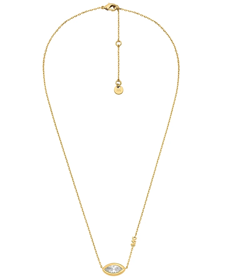 Michael Kors Marquise Pendant Necklace