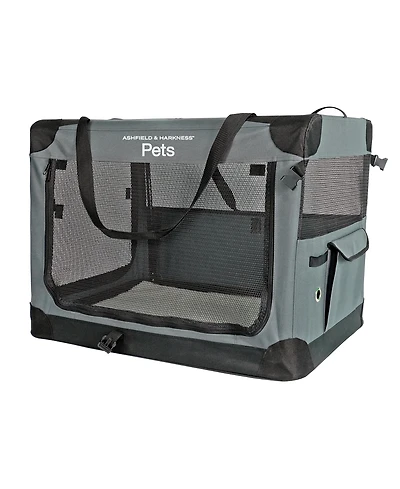 Ashfield and Harkness: 30" Soft Collapsible Dog Crate