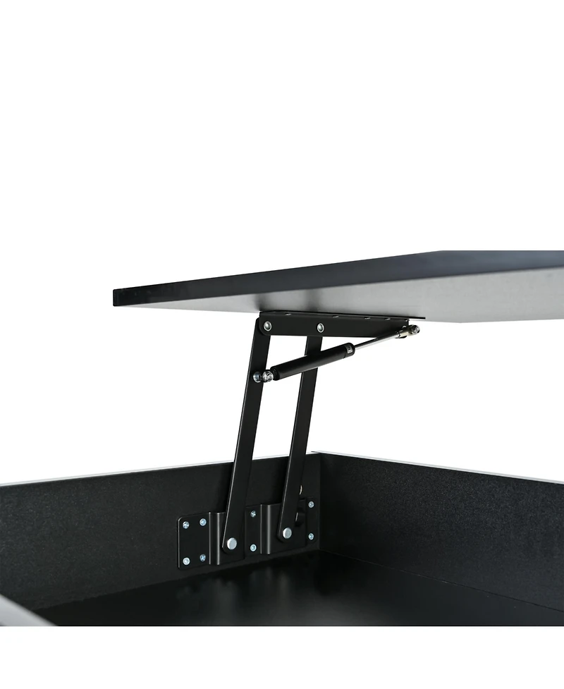 Flynama 39.3" Lift Top Coffee Table with Led Lights