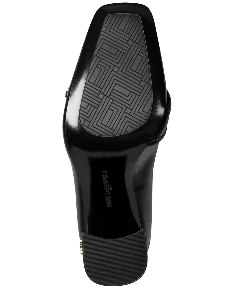 Karl Lagerfeld Paris Women's Savannah Slip-On High Pumps