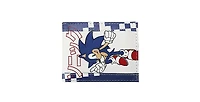 Sonic the Hedgehog Men's Main Character Blue Bifold Wallet