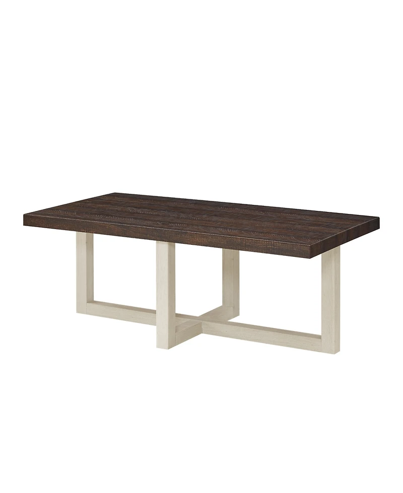 Flynama Contemporary Rectangular Coffee Table