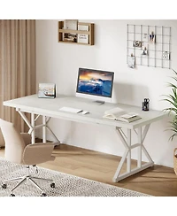 Tribesigns 70.86" Industrial Executive Desk