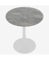 Flynama 27.6" Round Marble Vein Coffee Table