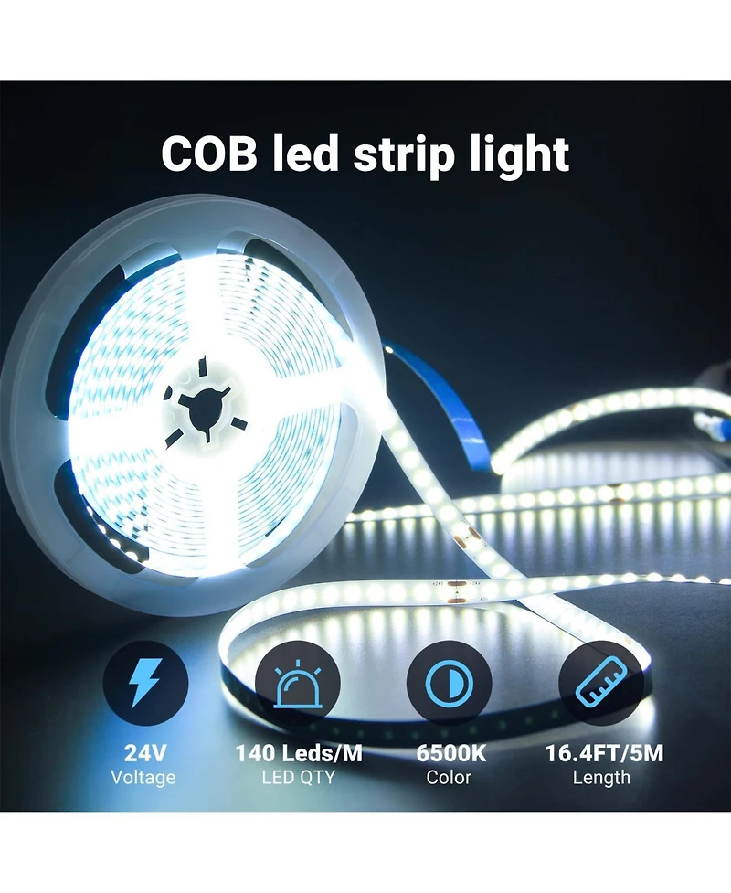 Lofree Cob Led Dimmable Flexible Strip Light