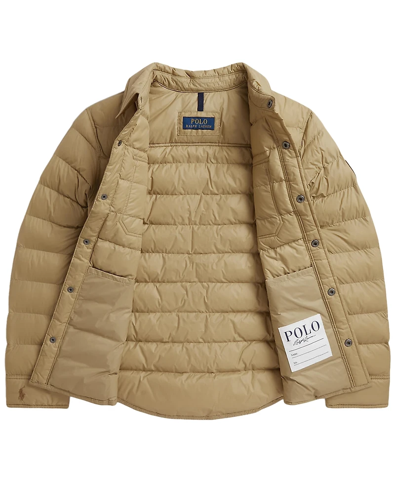 Polo Ralph Lauren Boys' 8-20 Quilted Shirt Jacket