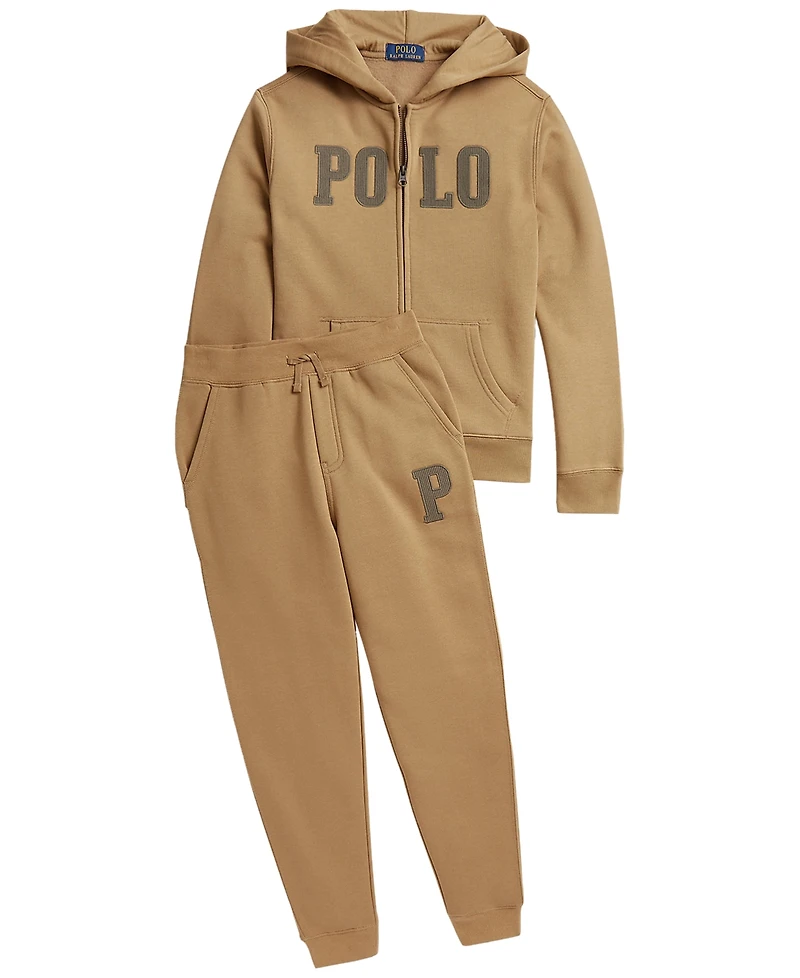 Polo Ralph Lauren Boys' 8-20 Fleece Letter Joggers