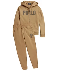 Polo Ralph Lauren Boys' 8-20 Fleece Letter Joggers