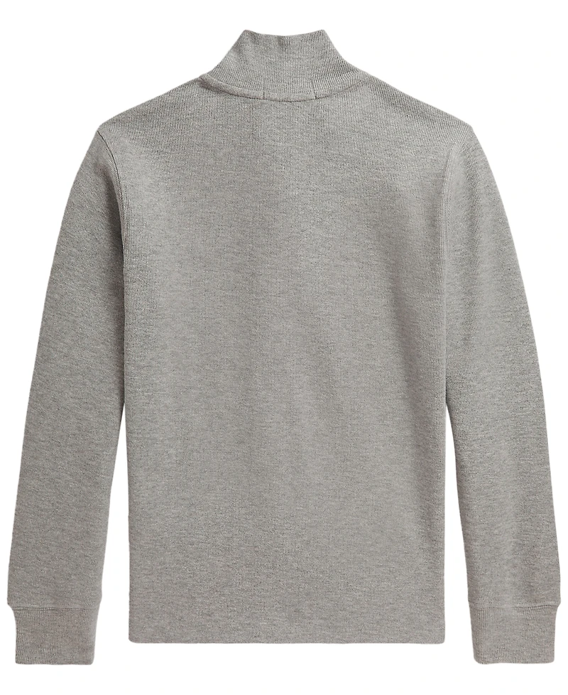 Polo Ralph Lauren Boys' 8-20 Estate Rib Quarter-Zip Sweater
