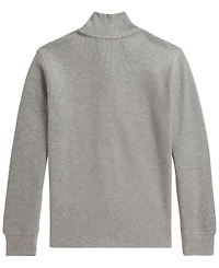 Polo Ralph Lauren Boys' 8-20 Estate Rib Quarter-Zip Sweater
