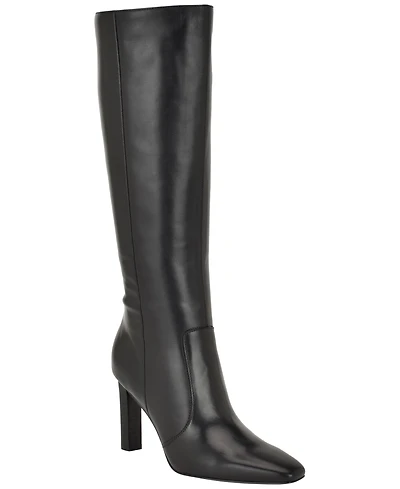 Guess Women's Hartin Wide-Calf Block Heel Tall Boots