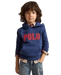 Polo Ralph Lauren Boys' 2T-7 Logo Fleece Hoodie