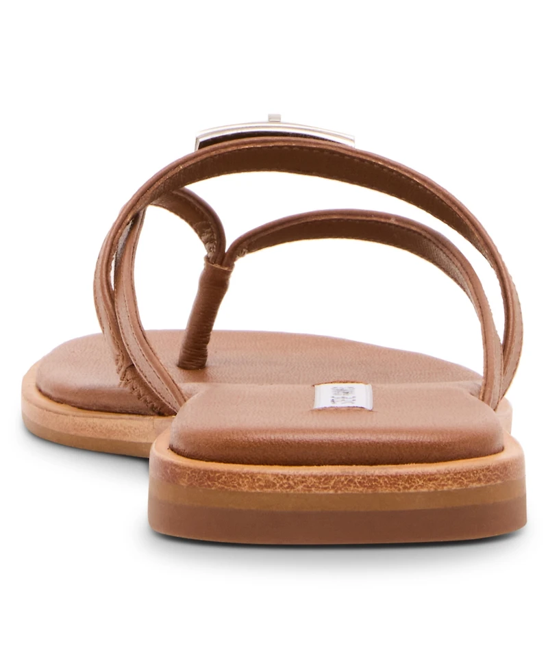 Steve Madden Women's Catalina Buckled Slip-On Thong Sandals