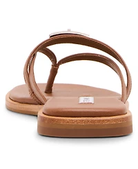 Steve Madden Women's Catalina Buckled Slip-On Thong Sandals