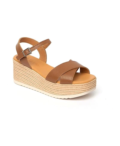 Menina Step Women's Rita Wedge Sandals