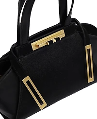 Kenneth Cole Leather Small Satchel Handbag