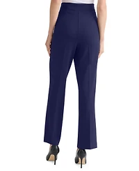 Jones New York Petite Pintuck Straight-Leg Trousers