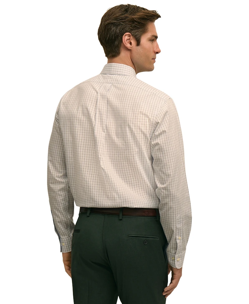 B by Brooks Brothers Men's Spread Collar Dress Shirt