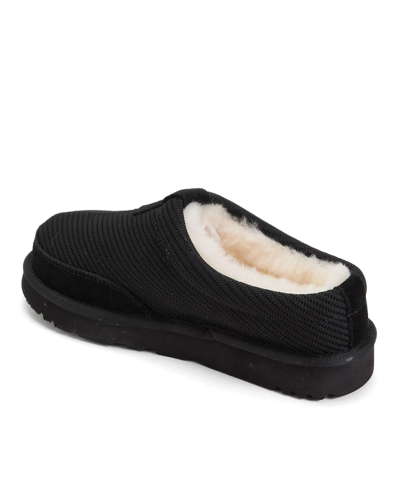 Dearfoams Women's Fireside by Greta Sport Knit Twill Clog Water Repellent Slippers