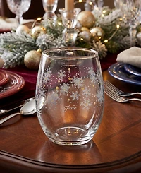 Fiesta Snowflakes Stemless Wine Glasses, Set of 6, Exclusively at Macy's