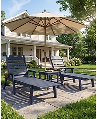 Hdpe Lounge Chair 2-Pack