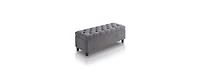 Button Tufted Bedroom Bench, 51 in. 30 Gal. Capacity Storage Chest, Upholstered Ottoman Foot Stool for Bedroom Entryway Living Room
