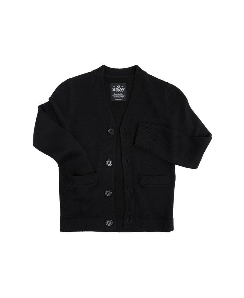 Xray Boy's 4-18 Classic Knit Cardigan Sweater